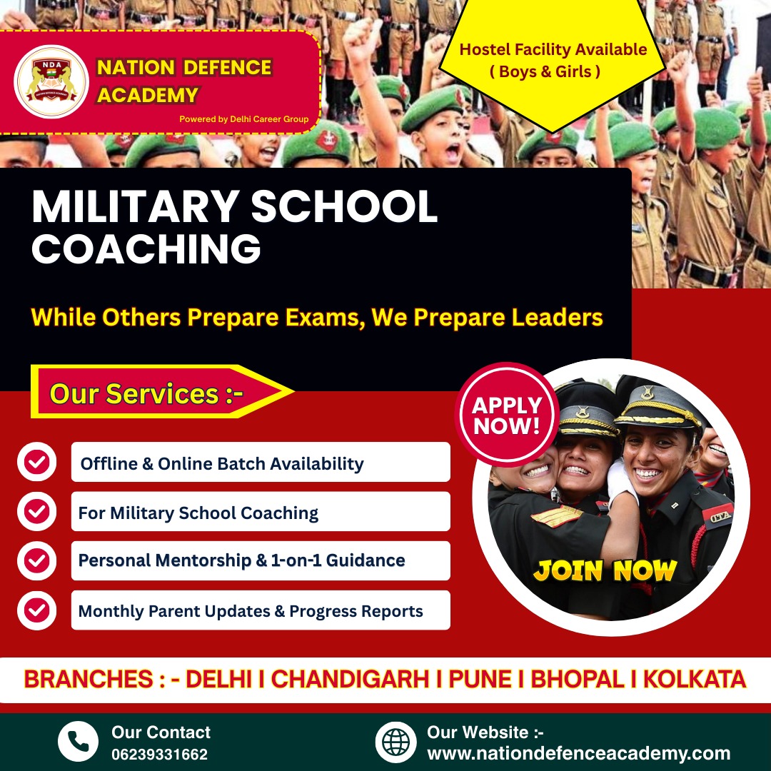 Military School Coaching in Delhi